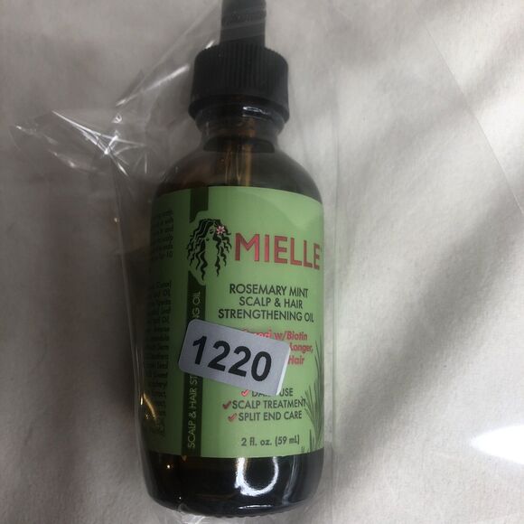 MIELLE ROSEMARY MINT SCALP AND HAIR STRENGTHENING OIL - Picture 4 of 4